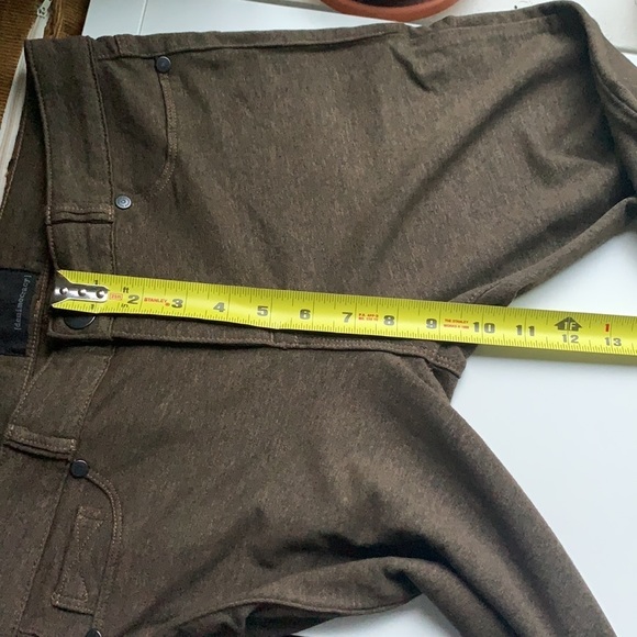 DENIMOCRACY Skinny Soft Pants / Leggings Moss Green - Picture 7 of 7